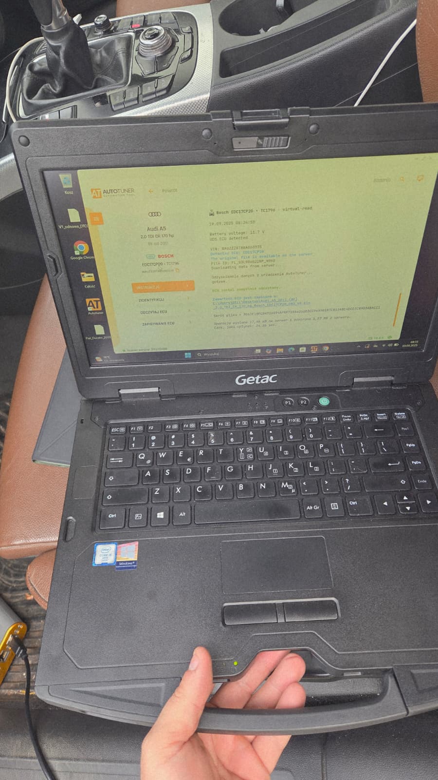 Audi A5 2.0 TDI 170KM- wykodowanie EGR-a i klap w dolocie